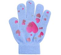 HiFEN® Kids Thermal Gloves, Winter Knit Colorful Magic Full-Finger Warm Gloves for Boys & Girls, Soft Fleece Lining, Ideal for Skiing, Running, Hiking, Cycling & Outdoor Use