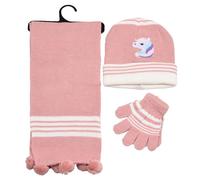 HiFEN® Kids Winter Hat, Scarf & Gloves Set | Ultra-Warm & Soft Knitted Winter Accessories | Cozy Cold-Weather Protection for Boys & Girls