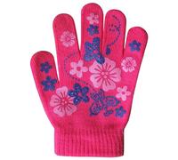HiFEN® Kids Winter Magic Gloves Colorful Super Soft Stretchy Warm Full Finger Thermal Knit Gripper Gloves For Baby girl gloves One Size
