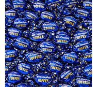 HiFEN® Milk Chocolate Toffee Chewy Sweets 500g Bag | Smooth Creamy Flavour Individually Wrapped Candy Pieces for Sharing, Office Treats, Party Favours, Classic British Confectionery