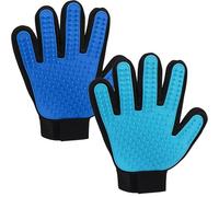 HiFEN® Pet Grooming Glove - Pack of 1, De-shedding Brush Glove for Dogs & Cats, Hair Remover and Massage Tool for Long & Short Hair Animals (Assorted Color)