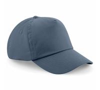HiFEN® Unisex Kids 5 Panel Pre-Curved Plain Adjustable Baseball Cap Outdoor Summer Sun Hat Graphite Grey