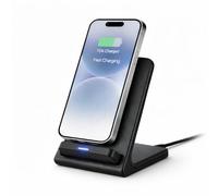 HiFEN® Wireless Charger, 15W Fast Wireless Charing Stand Qi Certified for iPhone 17 16 15 14 13 12 11 Pro Max Xmas XR, Samsung Galaxy S24 S23 S22 Note, Google Pixel 9 8 7, OnePlus