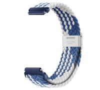 HIFFEY 14mm Strap Nylon Braided Wristband Accessories Metal Adjustment Snap Back Loop Men Women Bracelets Watch Replaceable Watchband (Color : 07, Size : 14mm)