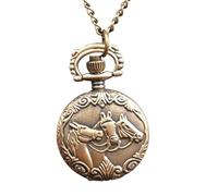 HIFFEY Classic Vintage Carved Pocket Watch Small Pocket Watch