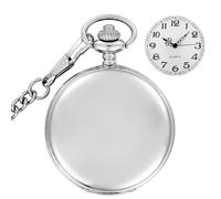 HIFFEY Gold Quartz Pocket Watch Fashion Steampunk Roman Numbers Display Men Women Gifts with Chain (Color : CF1001)