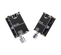 HiFi Amplifier with Bluetooth 5.1, ZK-1001B Audio Amplifier Card 100W Mini TWS Mono Audio Amplifier Module with BT/AUX/USB Input, DC 7-24V DIY Speaker Kit (Pack of 2)