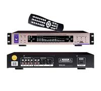 Hifi Audio Equalizer, 32-band Audio Stereo Graphic Equalizer With Remote Control, 12 Rhythm Mode, Volume Control, Music Spect