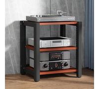 HiFi Audio2/3/4/5Tier Stereo Stand TVStorage Turntable Table Vinyl Record Cabinet Bluray Shelf for Audio Equipment DAC & Amplifier Storage