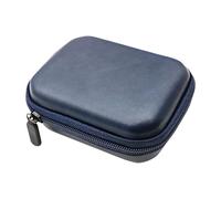 HIFI Earphone Case Hard Exterior Soft Inside Black for Electronic Organizer
