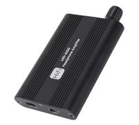 HiFi Headphone Amplifier, Portable Volume Bass Control Rechargeable 3.5mm Earphone AMP for MP3 MP4 Phone, Lightweight Aluminum Alloy Shell, Wide Compatibility