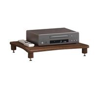 HiFi o Cabinet, 1-4 Level Turntable Stand, Adjustable Wooden Shelves, AV Ma Sto Tower for Turntables, Printers, Sky Boxes, and TVs (Wood h)