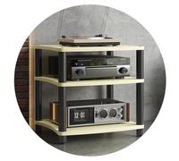HiFi o Cabinet, AV Stand, Home Entertainment Fur, Amplifier Sto, Turntable Holder, Sky Box nizer, Printer Shelf, Solid Wood (60 x 40 cm)