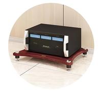 HiFi o Cabinet for 1/2/3/4 Layers, Rack, Amplifier Stand, le Speaker Tr Support, Ste Device Sto (Brown, Size: Adjustable)