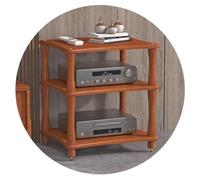 HiFi o Cabinet with 1-4 Layers, Multi-Functal Stand for AV Amplifiers, Turntables, TV, Sky Box & Printers - Ele Wooden Design, Sturdy & Sto Solut