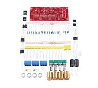 HIFI Preamp NE5532 Pre Amplifier Tone Board Kits with Treble Bass Volume Control for Audio Enthusiasts AC 12V OPAMP Amplifier DIY Kit or Assembled Board (Scattered parts knob)