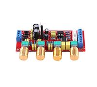 HIFI Preamplifier NE5532 Tone Control Board High Performance Audio Preamp Kit with Treble Bass Volume Adjustment for DIY Audio Enthusiasts AC 12V FR4 PCB Material 100x43.5mm (Finished board)