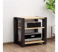 HiFi Rack with E1 Board & Steel Support, Adjustable o Video Stand, Cact Ma Shelf for Home Office & Ste Systems, Perfect Amplifier Sto Solut