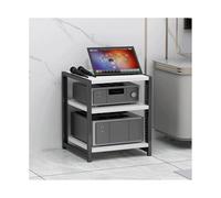 HIFI Stand AV Media Stand Stereo Components Cabinet Wooden Record Player Stand with Adjustable Shelves Modern HiFi Stand Audio Rack Tower for Game Console Living room(Wei,3 Tier)