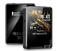 HIFI WALKER H2 Touch MP3 Player 128GB Audio Player with Touchscreen, Lossless MP3 FLAC Player with DAC Chip, Bluetooth 5.2, 512GB Expandable, Hi-Res Music Player for Audiophiles