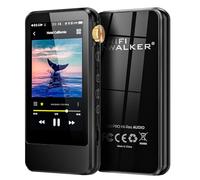 HIFI WALKER H20 Pro Hi-Res MP3 Player with Bluetooth, Dual DAC, 3.2" Touch Screen, DSD256/32bit 192kHz, aptX/LDAC, 3.5mm & 4.4mm Output, Portable Digital Audio Player with 128GB SD Card