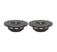 HIFIDIY LIVE 2PCS HiFi 4 inch Tweeter Speaker Unit 28-core Black Silk Membrane Coated with Oil 6OHM 30W Neodymium Magnetism Home Film Treble Loudspeaker Q1N-104