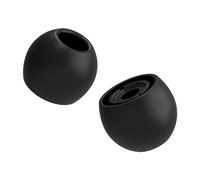 HiFiGo Divinus Velvet Silicone Earphones Ear Tips for Nozzle Size 3-5mm, Replaceable HiFi IEMs Earbuds Smoothly Deeply Eartips with 5 Size (MS(3 Pairs))