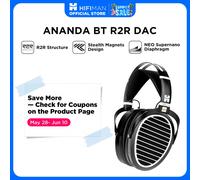 HIFIMAN ANANDA BT with R2R DAC and Stealth Magnets Open-Back Over-Ear Full-Size Planar Magnetic Headphone black