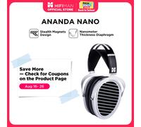 HIFIMAN ANANDA NANO Open-back Planar Magnetic Hi-Fi Headphones with Nanometer Thickness Diaphragm Silver