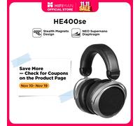 HiFiMAN HE400se HiFi Headphones for Mobile Use with Stealth Magnet Technology