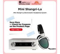 HIFIMAN Mini Shangri-La Electrostatic Nanometer Thickness Diaphragm Headphone and Amplifier AMP-220V