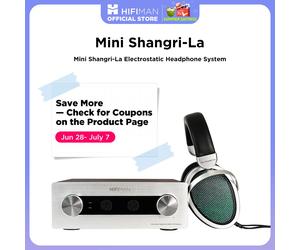 HIFIMAN Mini Shangri-La Electrostatic Nanometer Thickness Diaphragm Headphone and Amplifier HP