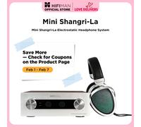 HIFIMAN Mini Shangri-La Electrostatic Nanometer Thickness Diaphragm Headphone and Amplifier HP and AMP-110V