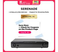 HIFIMAN SERENADE Hi-Fi DAC and Class A Headphone Amplifier with HYMALAYA PRO R2R DAC, Streaming Media, LAN wired Net work,Black