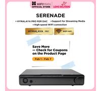 HIFIMAN SERENADE WIRELESS Amplifier with HYMALAYA PRO R2R DAC, WIFI connection 110V