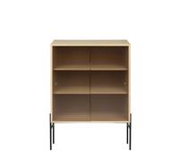 Hifive glass cabinet High W75cm light oak Northern - 2350 2041