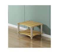 HiFiWoodenAudioRackOpenStereoDisplayTowerforMediaTurntablesAmplifiers&GameConsolesStylishAVStandforHomeTheater&MusicLovers