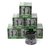 Hiflo HF204 Motorcycle Oil Filters X6 for Honda CB 1300 03-13
