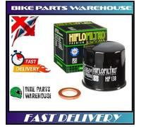 Hiflofiltro Premium Oil Filter to fit Suzuki GSX 1250 FA L0-L6 2010-2016