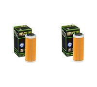Hiflo Quantity 2 Motorcycle Oil Filter HF652