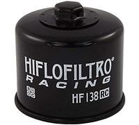 HiFloFiltro HF138RC-2 Black RC High Performance Premium Oil Filter, 2-Pack
