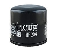 Hiflofiltro HF204-2 Black Premium Oil Filter, 2 Pack, Set of 2