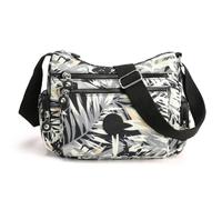 Hiflyer Crossbody Bags for Women Trendy, Crossover Bags for Women Cross Over Purse for Woman, Over Shoulder Purse Crossbody for Women, Tropical Plant
