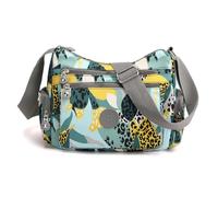 Hiflyer Women's Urban Jungle Small Crossbody Bag, Multi-Pocket, Waterproof, Adjustable Strap