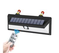 Hifor RV Magnetic Solar Lights Outdoor with Remote - 3 Lighting Modes Magnetic Motion Light Outdoor, Waterproof RV Solar Lights, for RV, Camper, Trailer, Garage Exterior Lighting