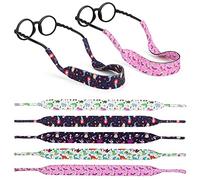HIFOT Eyeglass Strap for Kids, Floating Sunglasses Straps Eyewear Retainer for Boys, Durable Neoprene Glasses Lanyard Girls 5 Pack