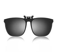 Hifot Polarized Clip on Sunglasses Prescription Flip Up fit Sunglasses Glasses Eyeglass for Women Men