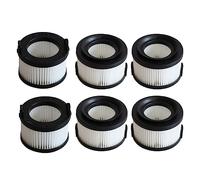 HIFROM 6 Pack Set VortexIQ 40 Replacement Filter Compatible with Levoit VortexIQ 40-RF,LSV-V401F-UK Vacuum Including 2 Main Filter 4 Pre Filters