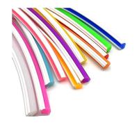 HIFRQVVC Flexible Bendable Separation, 6mm Neon Tube Flex Diffuser DIY Sign Light 3.0Meters Multicolor No Strip(Lemon Yellow)