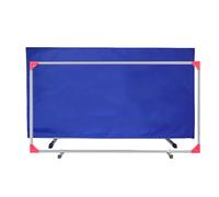 HIFRQVVC Foldable Table Tennis Court Fence Surround Baffles Foldable Portable Ping Pong Court Fence Baffle Stainless Steel Multicolor Multiple Sizes(Blue,8PCS)